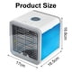 thumbnail image 5 of Enfriador de aire evaporativo de 3 velocidades: potente y silencioso, ligero y portátil para dormitorio, oficina, sala de estar y más., 5 of 6