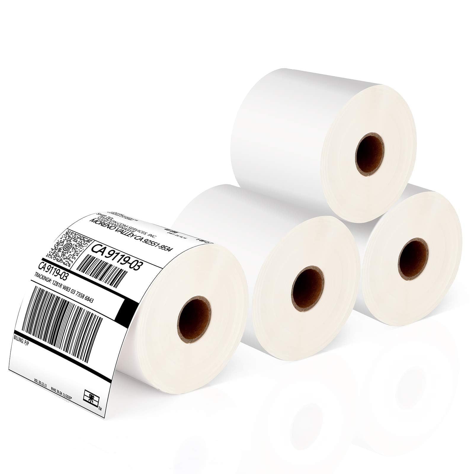 Etiquetas Térmicas Para Envíos Jadens 4x6 350 Etiquetas (4 Rollos)