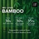 thumbnail image 4 of Papel higiénico QLE Bamboo, paquete de 4, 3 capas, 300 hojas, 4 of 6
