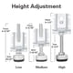 thumbnail image 2 of Niveladores de carga ajustables Tahikem Heavy Duty Leveling Feet, 2 of 8