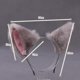 thumbnail image 3 of Accesorio de Cabeza con Orejas de Gato Peludas de Peluche Faylay para Cosplay de Chica, 3 of 6