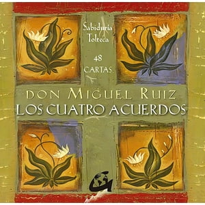 Gaia Ediciones - Libro Los Cuatro Acuerdos + Cartas - Miguel Ruiz