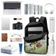 thumbnail image 3 of Rana y Sapo-theme Backpack, Campus style schoolbag Bookbag with Adjustable Shoulder Straps And Large Zip Compartment, Unisex Travel Bags., 3 of 6