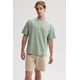 thumbnail image 2 of Polera Hombre Loose Fit Verde Claro, 2 of 4