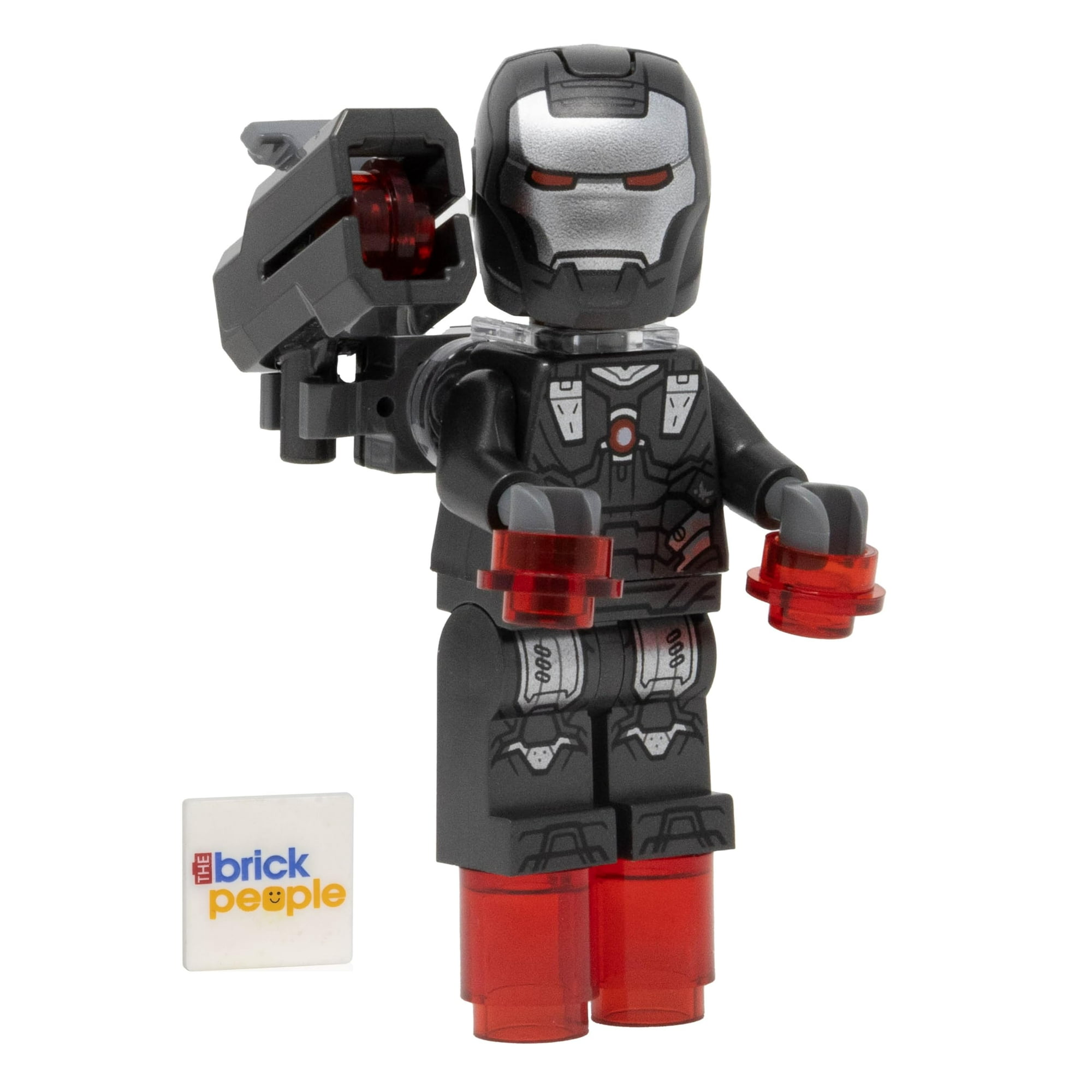 Minifigura Lego Superheroes War Machine Con Cañón De Hombro 2024