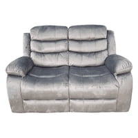 Andy Rall Home - Berger 2 Cuerpos Reclinable Moderno Fenix Gris 8005C2