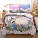 thumbnail image 1 of Cartoon Totoro Anime Quilt Duvet Cover Set Bed Linen Comforter Cover Bedding3-Piece Bedding Set, 1 of 5
