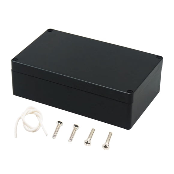 Caja de conexiones Zulkit IP65 impermeable de ABS 20 x 12 x 6 cm