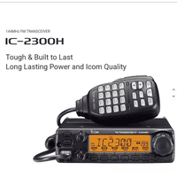 Icom Ic-2300H Rádio Vhf Veicular 65W, 144-148Mhz 100 Canais Para Frota E Operações Profissionais