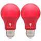 thumbnail image 1 of Bombilla LED Bluex A19 9W Rojo 2 unidades Base E26, 1 of 7