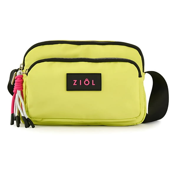 Cartera Bandolera Pequeña Anika Verde Limón Ziol - SC