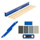 thumbnail image 1 of Kit de Nivelación de Trastes para Guitarra MusicNomad 11 piezas con Pulido y Coronado, 1 of 7