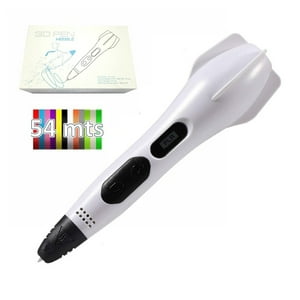 Lapiz Impresora 3D Misil Smaffox Sma-2 + 54Mts - Blanco