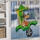 thumbnail image 5 of Hong Kong Phooey-theme 4-Piece Shower Curtain Set with Rugs, Waterproof Bathroom Decor Set Includes Bath Mat, U-Shaped Rug, Toilet Lid Cover and Curtain with Hooks, 5 of 6