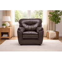 Almore - Sofa 1Cuerpos Belen Pu Cafe