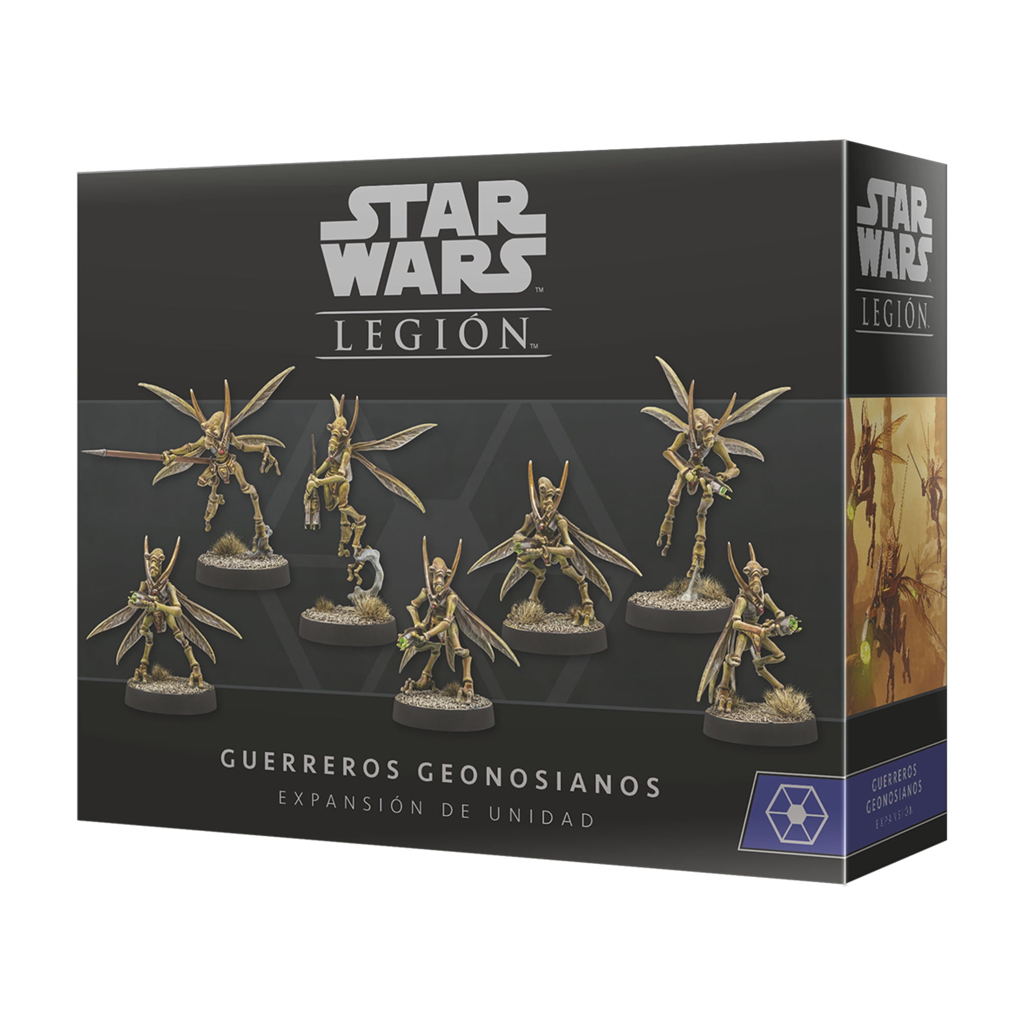Asmodee - Juego De Miniaturas Star Wars Legion - Guerreros Geonosianos Unit Expansion