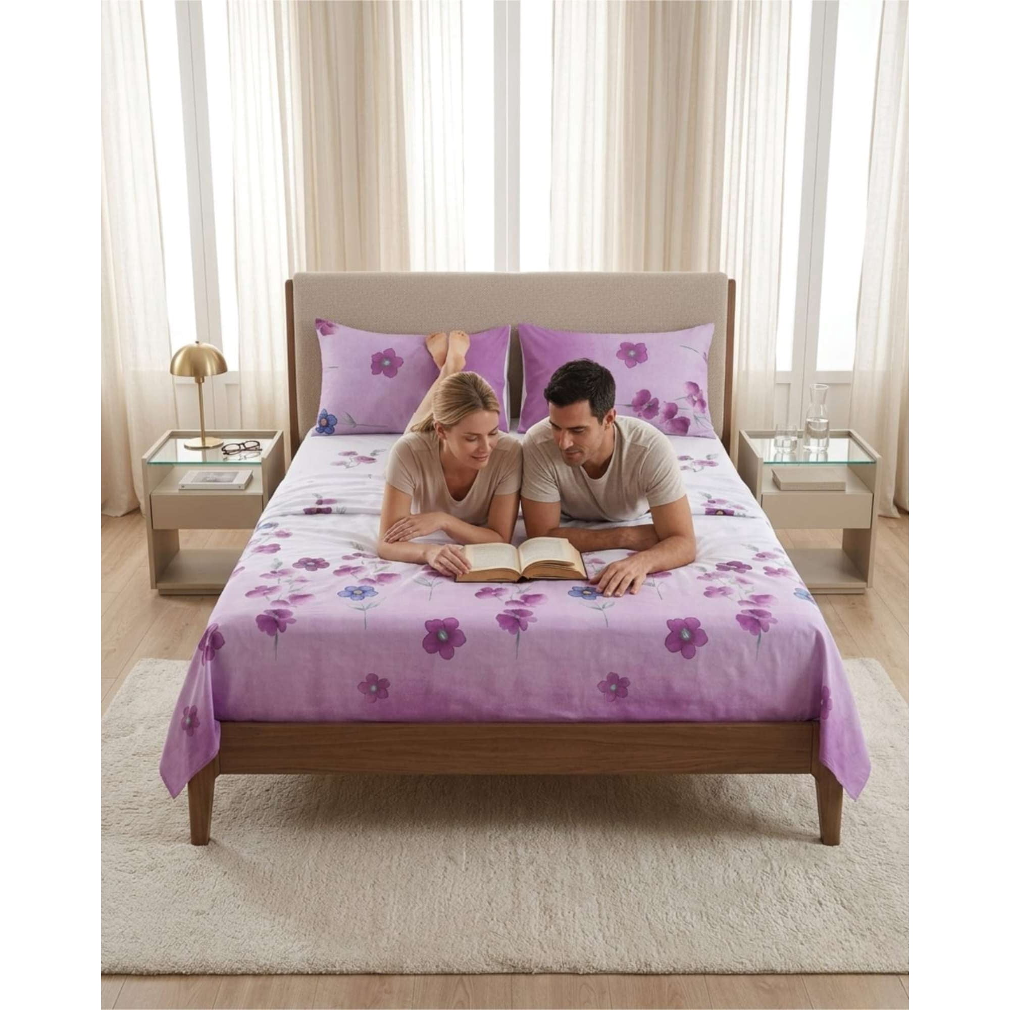 Myl Todo Hogar - Juego De Sábanas Super King Premium Soft