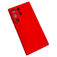 Mar Cases - Carcasa Funda Para Samsung S24 Ultra Silicona Rojo