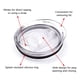 thumbnail image 2 of Paquete de 3 tapas de repuesto para vaso delgado de 590 ml YETI Rambler, 2 of 7
