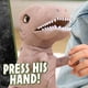 thumbnail image 3 of Jurassic World Peluche de Dinosaurio T-Rex Rugiente 27 cm, 3 of 6