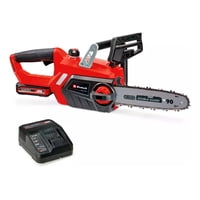 Kit Motosierra Inal. Einhell Ge-Lc 18/25-1 -Inc. Carg Y Bat Rojo