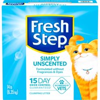 Arena Para Gatos Fresh Step Simply, Sin Perfume, 6,35 Kg