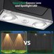 thumbnail image 5 of Luces solares para cerca Srtyuo, 3 modos de color, IP55 impermeables, paquete de 8, 5 of 7