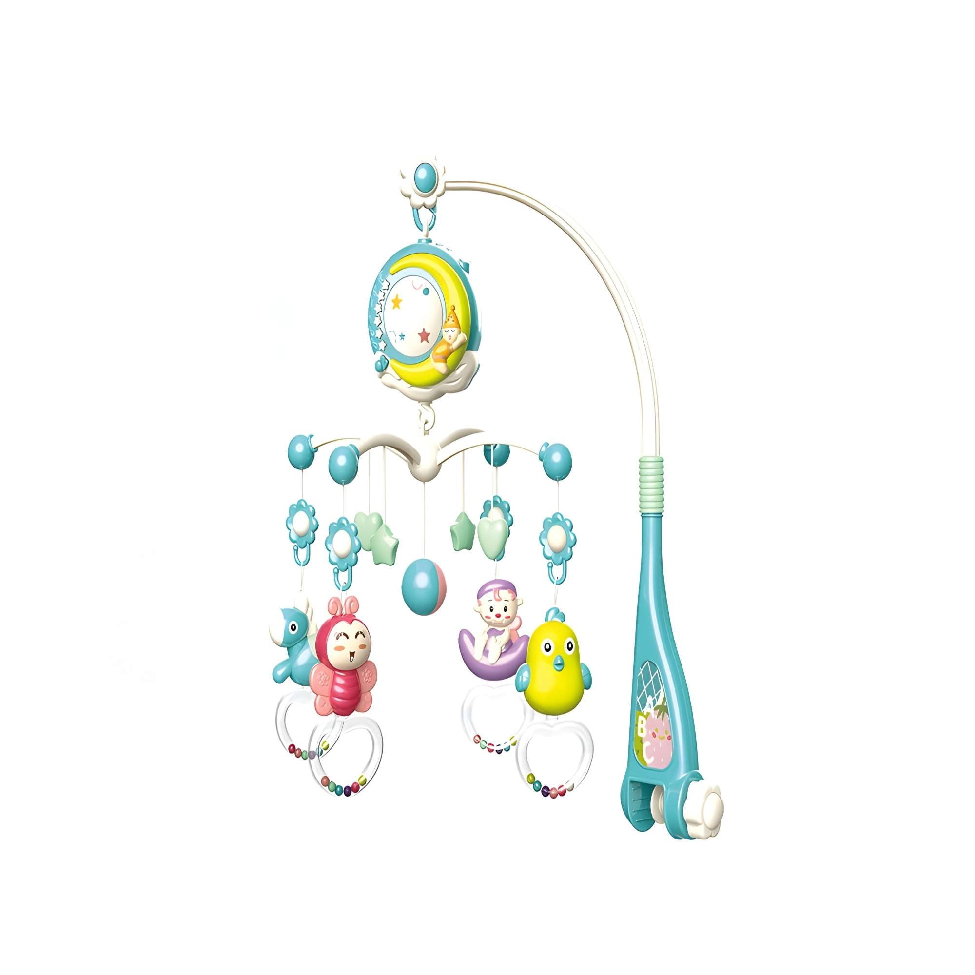 Genérico - Movil Munda Hada Musical Con Control Remoto Y Proyección De Imagen Color Azul