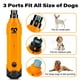 thumbnail image 2 of Molinillo de uñas para perros Casfuy, 6 velocidades, recargable con luces LED, 2 of 3
