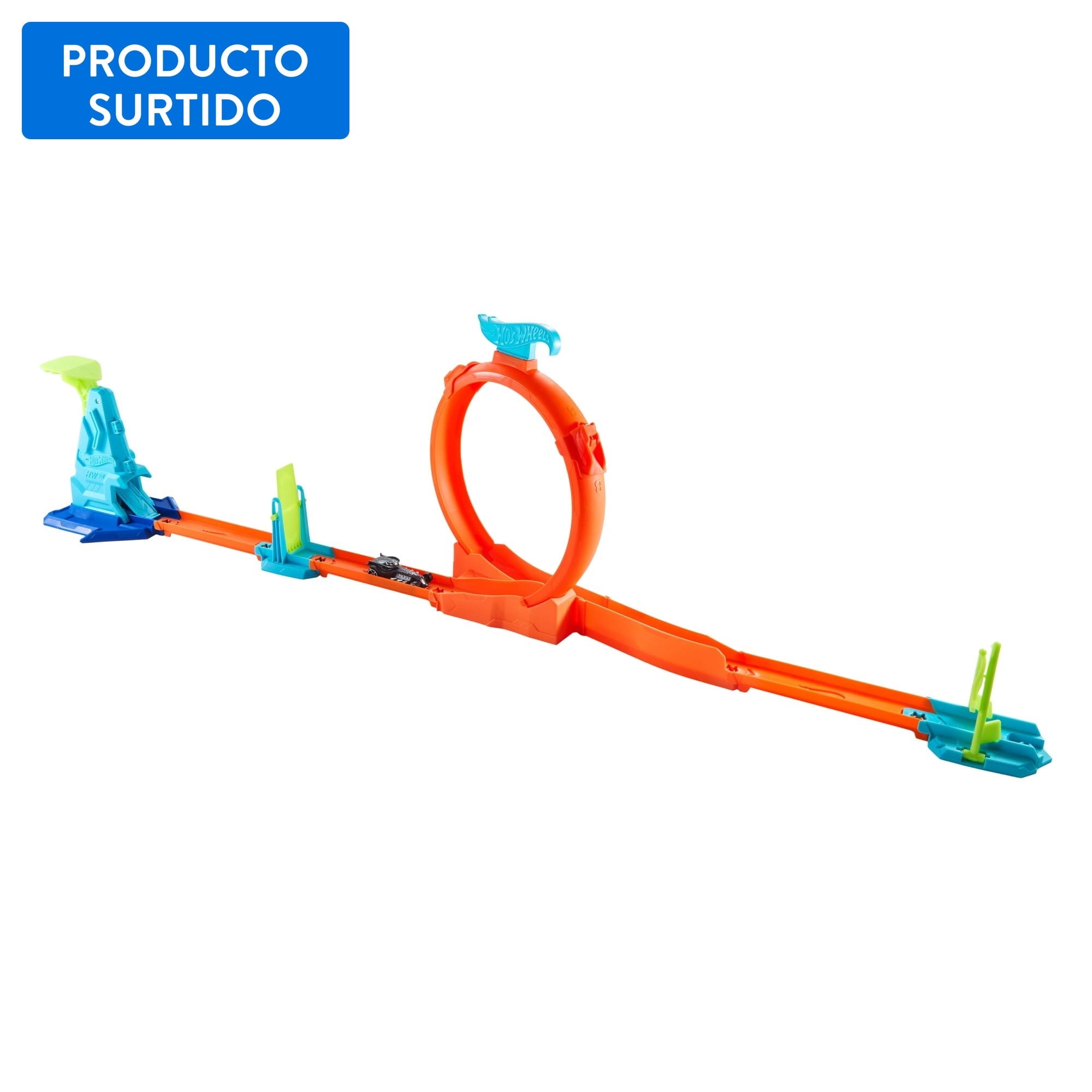 Pista de Juguete Hot Wheels Pista Acrobacias Sorpresa 4 Años+