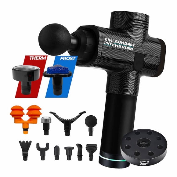 Pistola de masajes Kinegun Max 24V Evolution + Pack Therm