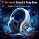 thumbnail image 3 of Ozeino Wireless Gaming Headset for PS5, PC, Switch Lossless, 3 of 3