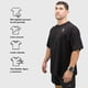 thumbnail image 3 of Polera Over Size Clasica Negra Konko, 3 of 3