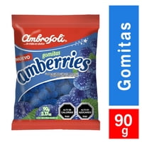 Gomitas Amberries Frambuesa Azul 90 G Ambrosoli