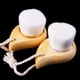 thumbnail image 2 of Blackhead Deep Cleaner Beauty Facial Massage Brush Facial Care Wooden Handle Facial Cleansing Brush Soft Fiber Hair Exfoliating, 2 of 3