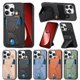 thumbnail image 1 of Funda Resistente para iPhone 16 Pro con Tarjetero y Soporte, Diseño Magnético Negro, 1 of 5