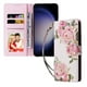 thumbnail image 1 of FOXDOCK Funda Tipo Cartera Floral para Samsung Galaxy S26 Ultra ,Funda con Tapa de Cuero PU, Protección Antigolpes con Ranuras para Tarjetas y Soporte, 1 of 5