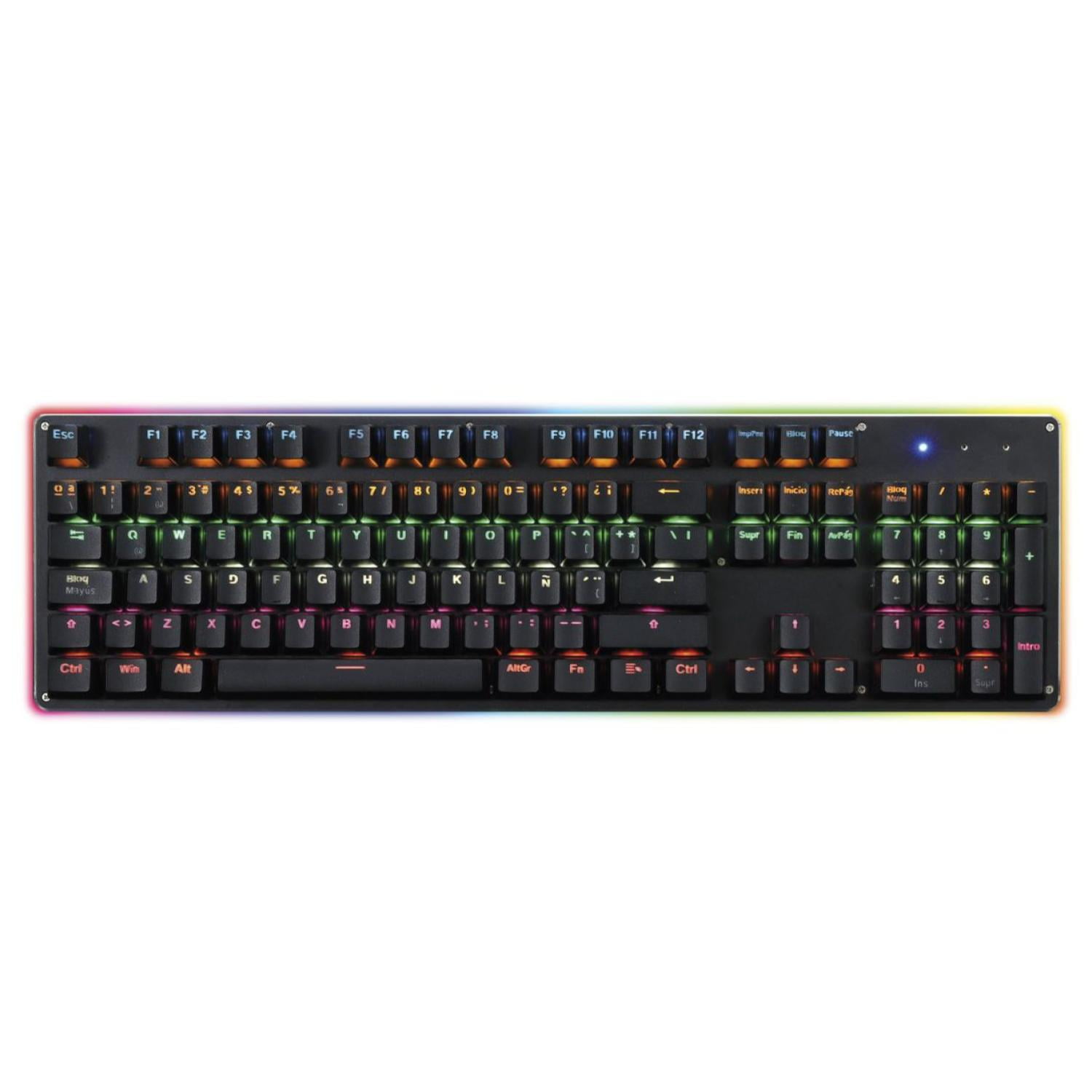 Reptilex - Teclado Gamer Mecanico Usb 104teclas Retroiluminado