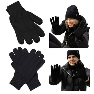 Genérico - Guantes De Invierno Doble Lana Adultos Y Jovenes