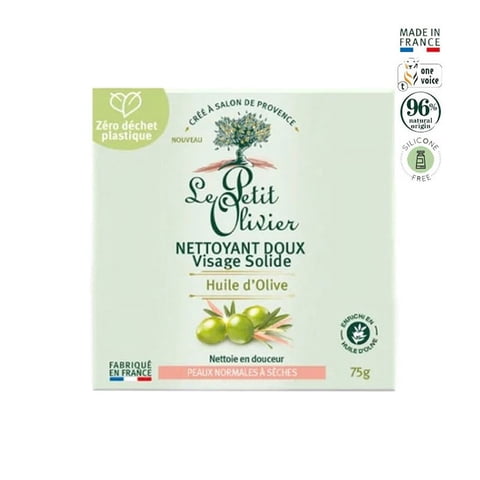 Le Petit Olivier - Jabón Facial Oliva Suave 75Gr
