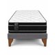 thumbnail image 2 of Base de Cama de 1 Plazas + Colchon Mery Desing 2 Pilow - Gris Claro, 2 of 6