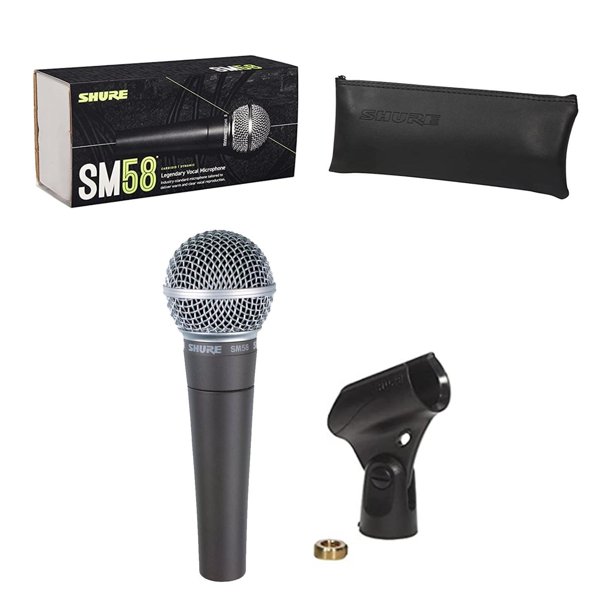 Shure SM58 LC Micrófono Dinámico gris | Lider