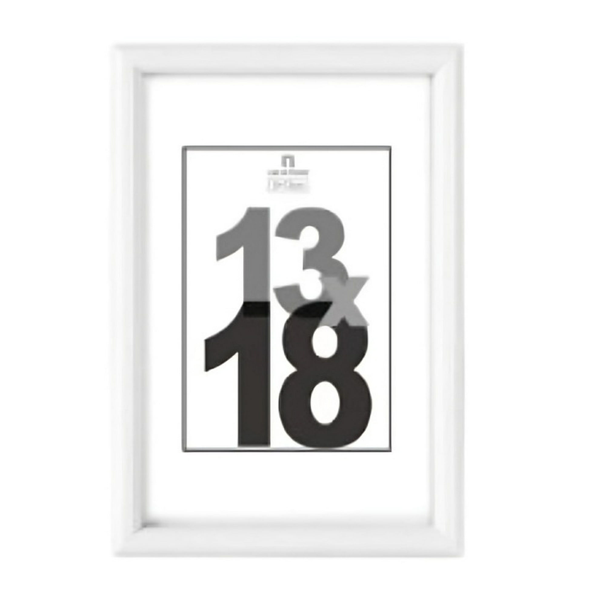 Genérico - Marco De Foto Blanco 13x18 Cm