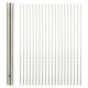 thumbnail image 2 of 20pcs Grilling Flat Metal BBQ Skewers Stainless Steel Kabob BBQ Skewer 35CM/13.77inch, 2 of 4