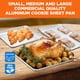 thumbnail image 4 of Juego de moldes para hornear Emporio Kitchen de aluminio, 3 piezas, aptos para horno, 4 of 8