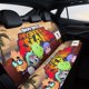 thumbnail image 4 of Patoaventuras-theme Car Rear Seat Covers Back Elastic Flexible Car Seat Covers Decorative Fits Most Cars 120x59x76cm, 4 of 6