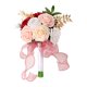 thumbnail image 4 of Ramo De Rosas Artificiales De 29cm, Ramo De Novia Hecho A Mano, Elegante, Rojo, 4 of 5