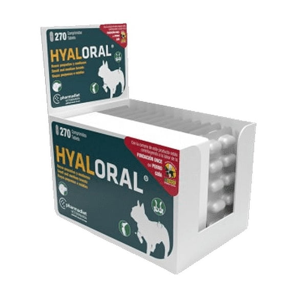 Hyaloral Razas Pequeñas Y Medianas Blister 10 Comprimidos Pharmadiet