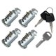 thumbnail image 1 of Cilindros de Cerradura WGLRRGU Pack de 4 Compatibles con el Sistema One‑Key de Thule, 1 of 5