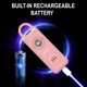 thumbnail image 4 of Llavero con alarma personal POLICE, 130 dB, sirena LED, color rosa, 4 of 9